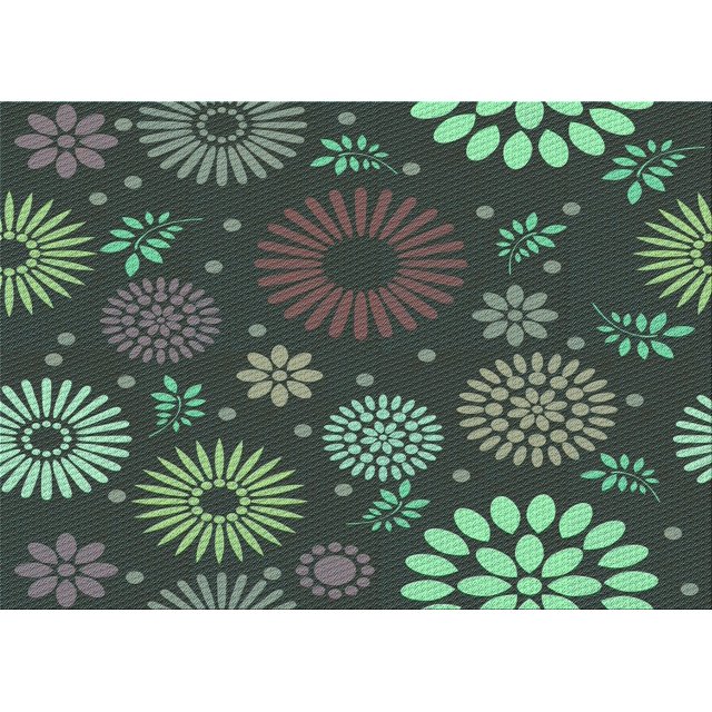 Ahgly Tapis Rectangulaire Lavable en Machine Intérieur Transitionnel Brun Café Foncé, 8 Pieds x 10 Pieds