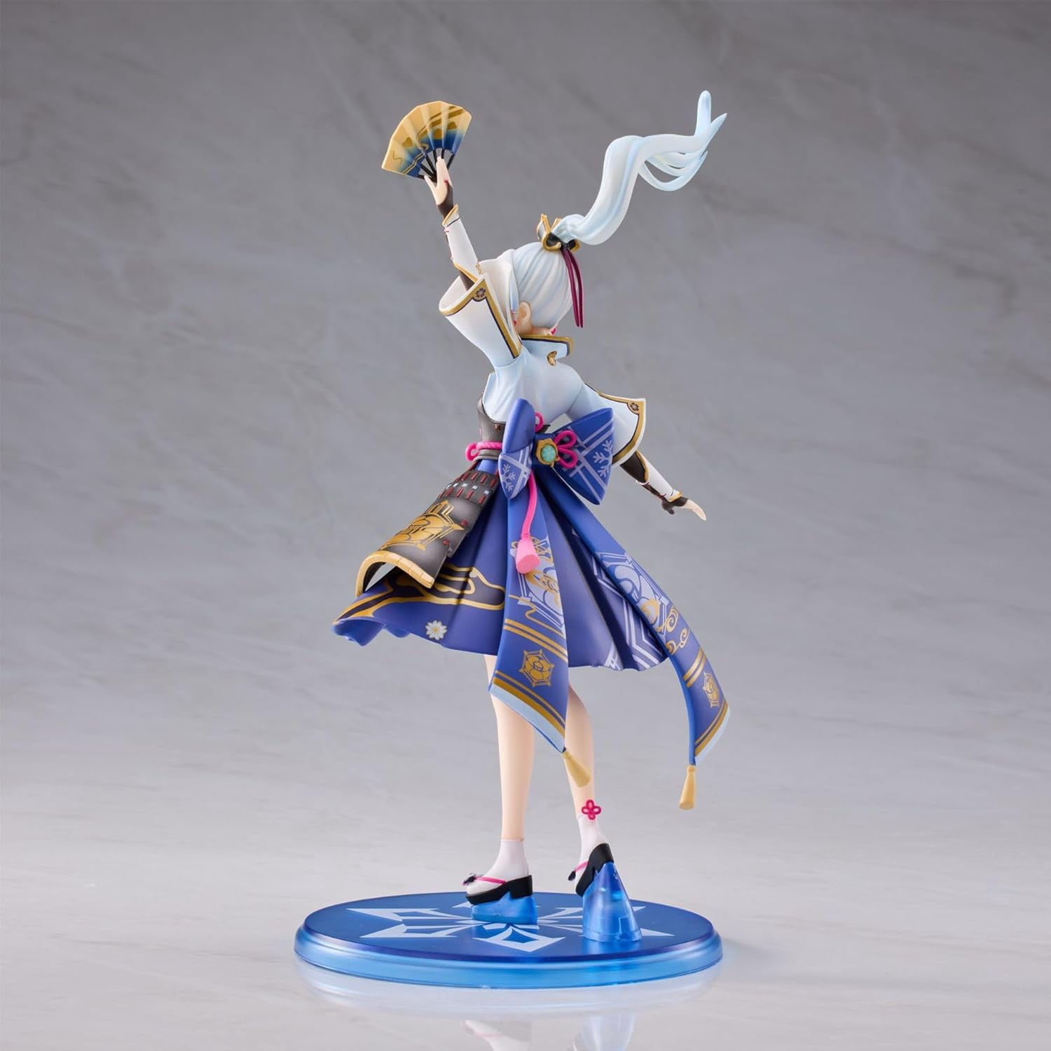 New Genshin Impact Figures, Kamisato Ayaka Figure Statue 25cm/9.8cm Figurine Toys Anime Model Game Character Statue Toy Collection Decoration Gift (Kamisato Ayaka B)