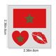 thumbnail image 3 of Uuiauoio 10 pcs Temporary Football Tattoo Stickers Set of 10 for Match Party Fan Celebration Face Body Art Decoration Sport Themed Supplies, 3 of 6