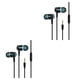 thumbnail image 1 of sweethay Wired Earphone In Ear Sports Walking Headphones Travel Play Mobile Music TV with 3.5mm Universal Jack Portable Phone 2piezas, 1 of 6