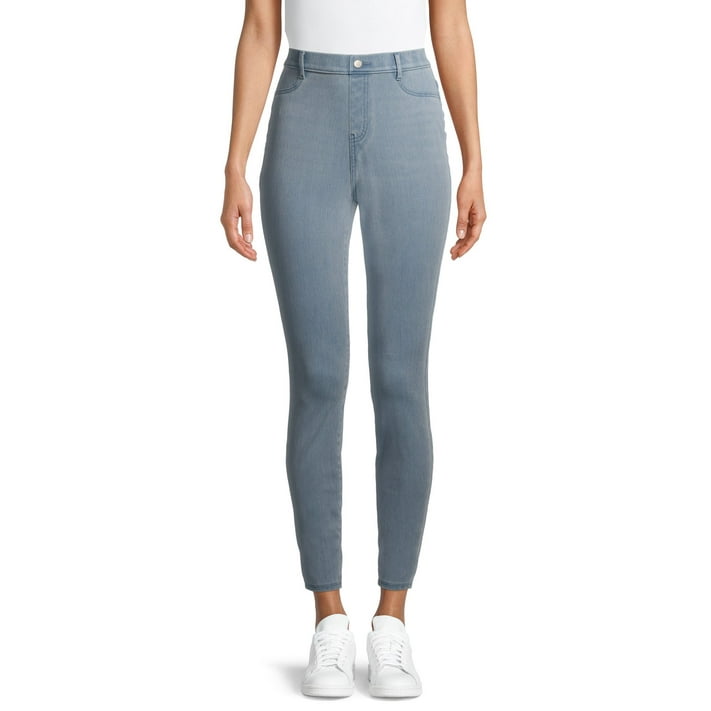 time and tru jeggings high rise