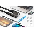 thumbnail image 2 of AUBEAMTO USB C Extension Cable [6.ft, 2Pack], USB Type-C Male to Female Cord, [USB3.1 Gen2/10Gbps] Sync Transfer USB C Extender 100W Fast Charging UHD 4K Video for MacBook,Laptop,Tablet, Phone, 2 of 7