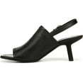 thumbnail image 3 of Vince Womens Jana Slingback Heeled Sandal Black Leather 8M, 3 of 5