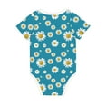 thumbnail image 2 of Rocae Daisies Flowers for Baby Climbing Clothes Soft Baby Romper for Active Infants Comfortable and Breathable Crawling Jumpsuit Unisex Baby Outfit 12 Months, 2 of 8