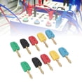 thumbnail image 1 of Juego De Enchufe De Plátano De 4 Mm, Conexión Rápida Sin Soldadura, Manejo De Corriente 32A, Latón Chapado En Oro, Diseño Estándar Para Varios Instrumentos De Prueba,, 1 of 7
