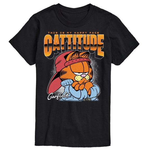 Garfield - Cattitude - Men's Short Sleeve Graphic T-Shirt