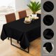 thumbnail image 3 of Mantel rectangular de cocina Utopia, paquete de 2 unidades, 152 x 259 cm, negro, 3 of 9