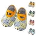 thumbnail image 6 of HUANBAI Spring And Summer Children Baby Toddler Shoes Boys And Girls Flat Bottom Lightweight On Hollow Breathable Elastic Band Comfortable 0-6 Months, 6 of 7