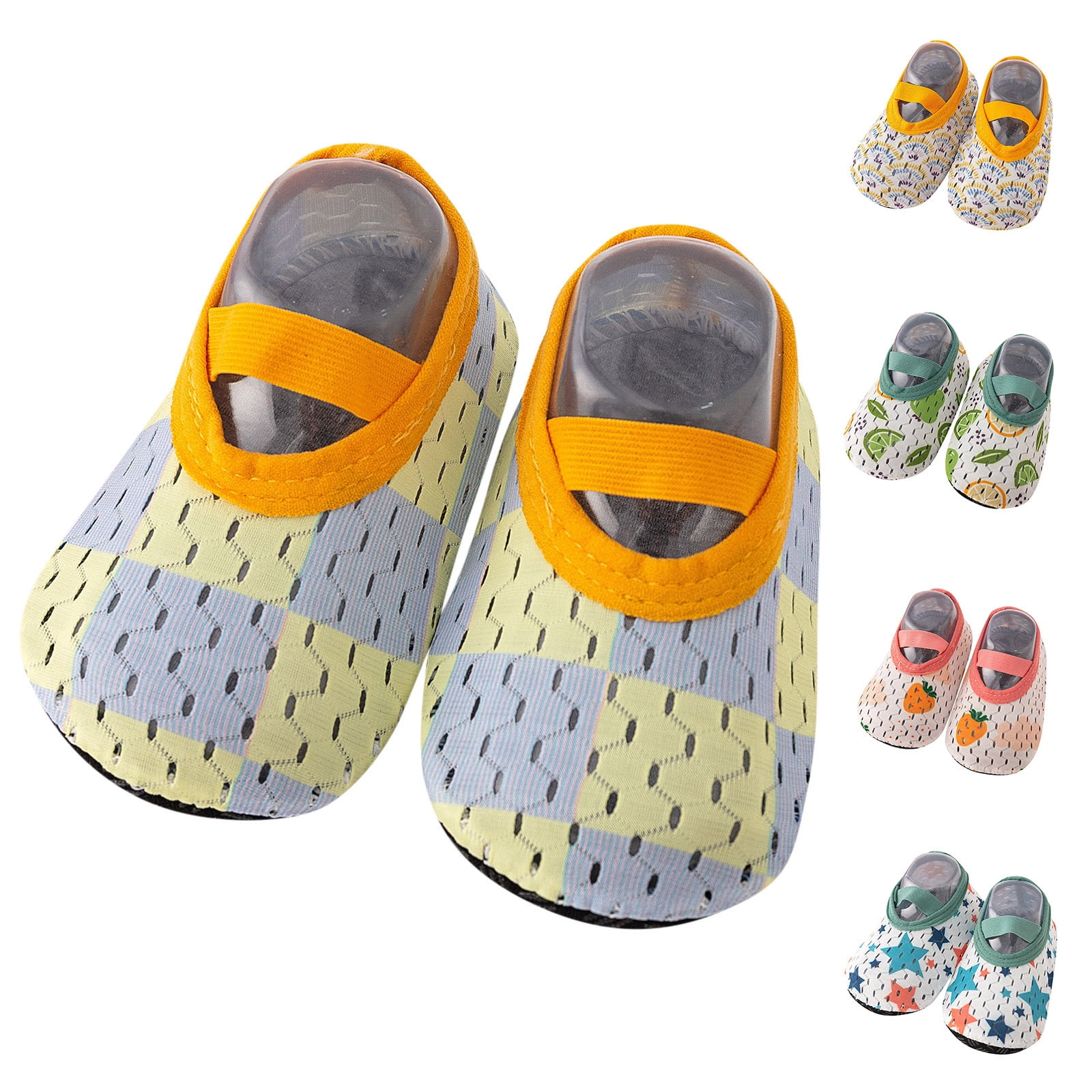 Toddler Baby Boys Shoes Baby Girl Shoes 6 12 Months Spring and Summer Children Baby Toddler Shoes Boys and Girls Flat Bottom Lightweight Slip On Male