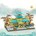 thumbnail image 1 of 2350 Pieces Retro Architectural Building Block Model Home DIY Assembly Building Block, 1 of 5