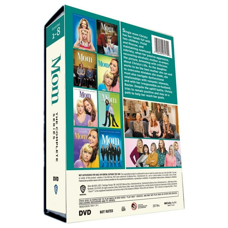 【Mother】DVDBOX Mom: Complete TV Series Seasons 1-8 (22-Disc Box Set