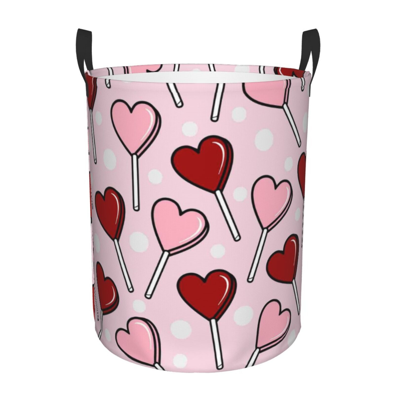 ZNDUO Round Laundry Basket, Waterproof Collapsible Laundry Baskets with