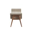 thumbnail image 4 of INK+IVY Mason Solid Wood and Polyester Accent Bench in Tan/Natural Walnut, 4 of 9