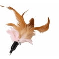 thumbnail image 1 of Set interactivo de varitas para gatos Super ventosa • 2 varitas 6 recargas de plumas • Juguete automático 3 en 1 • Juego de ejercicio para suelo en pared fuerte, 1 of 1