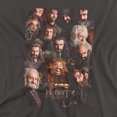 thumbnail image 2 of The Hobbit Dwarves Poster Women's T Shirt, Charcoal, 2X-Large, 2 of 6
