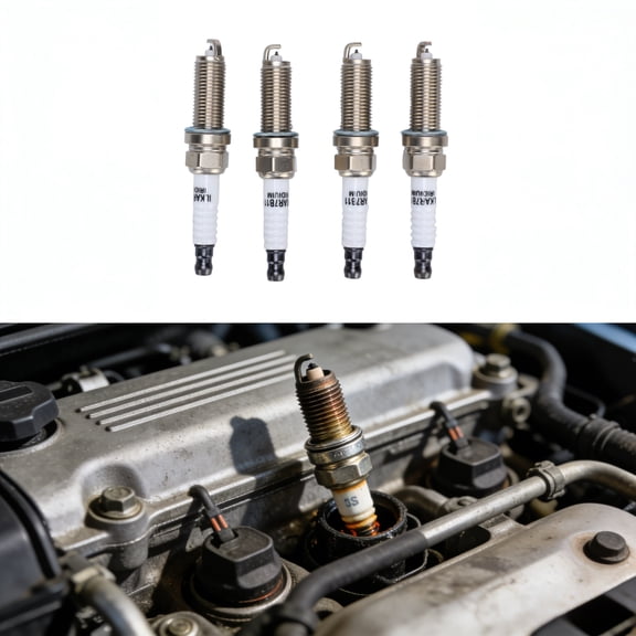 4-Pack Replacement Spark Plugs Fits Lexus Toyota 90919-01253