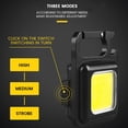 thumbnail image 3 of 【3 modos de luz】Esta linterna compacta tiene 3 modos de luz para satisfacer sus diferentes necesidades:, 3 of 5