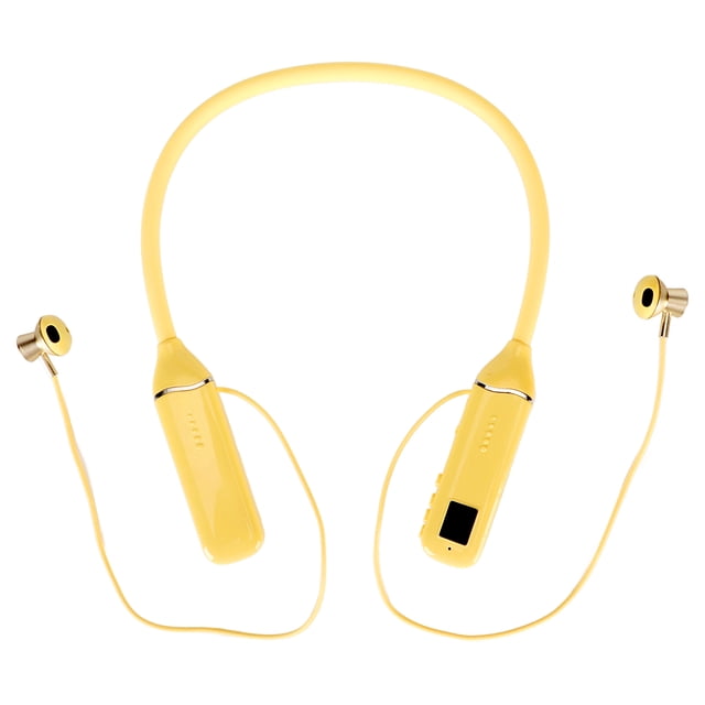 Neckband Headphone, Long Battery Life Prevent Interference IPX5 Waterproof Magnetic Earbuds Headset RGB Backlight for Exercise