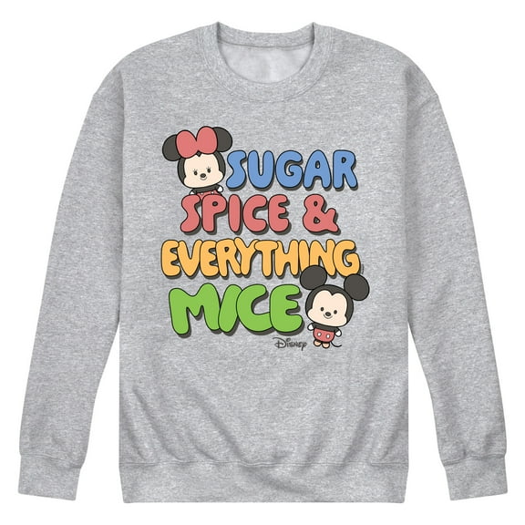 Disney - Everything Mice - Men's Crew Neck Fleece Pullover