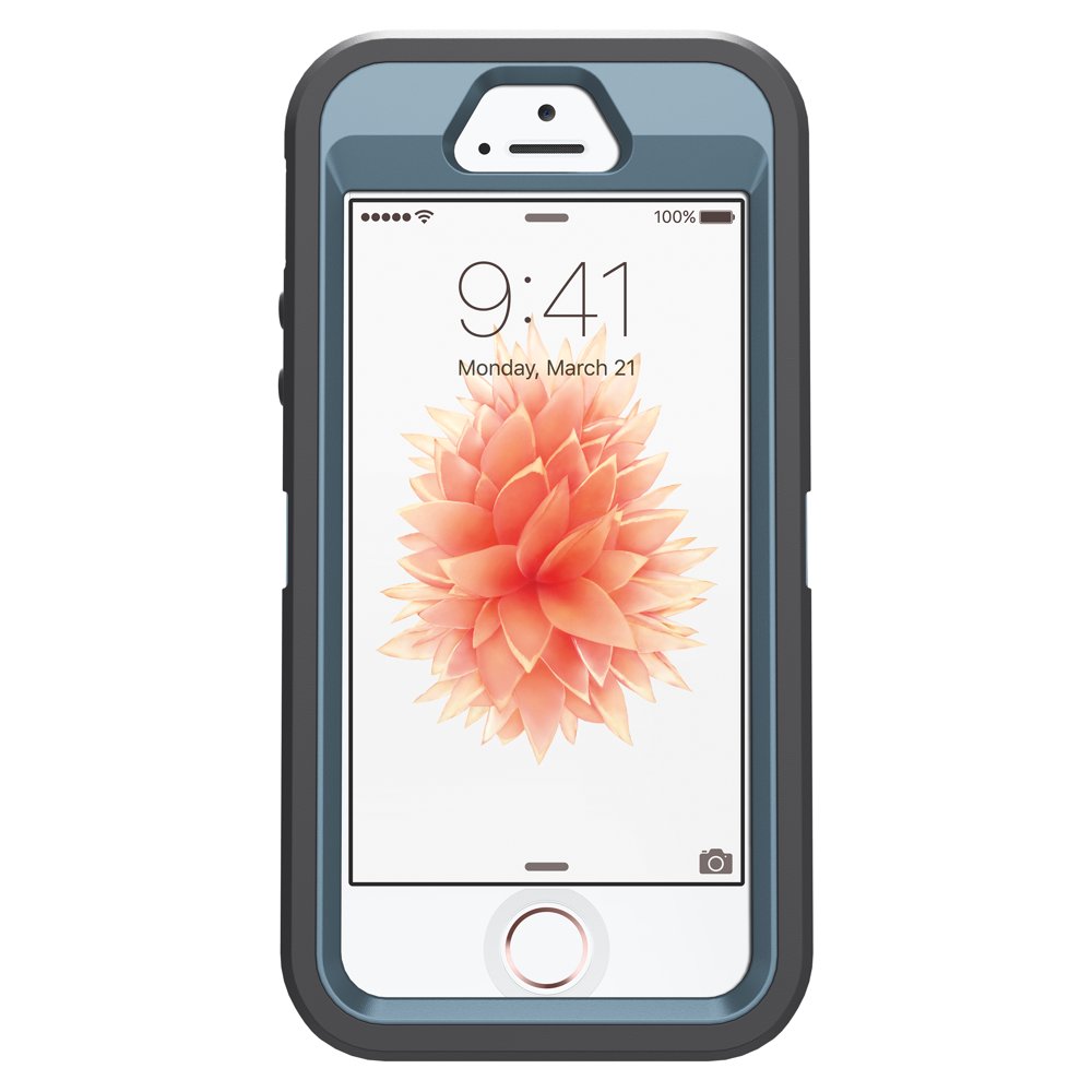 OtterBox Defender Series Phone Case for Apple iPhone SE, Gray Walmart