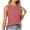 Pink, variant on Women Tank Tops Gym Loose Fit Athletic Sleeveless T Shirt Workout Running Tops Round Neck Yoga Sports Shirts Lightweight Racerback Sport Vest Size 8-16