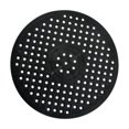 thumbnail image 1 of Alfombrilla para fregadero plegable antideslizante compacta multiusos para escurridor de vajilla Redondo negro, 1 of 9