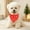 Snowman Red, variant on Generic Christmas Dog Bandana Small-Red Black Dog Scarf Buffalo Plaid Printing Adjustable Bib Handkerchief Accessories for Small Dogs Cats