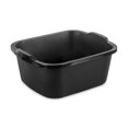 thumbnail image 7 of Sterilite 18 Quart Dishpan Plastic Basin Black, 2 Pack, 7 of 7
