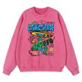 thumbnail image 4 of Sudadera con capucha vintage desgastada con diseño de espacio cósmico, ovni y extraterrestres para hombre, de algodón, estilo hip hop, informal, de gran tamaño, 4 of 4
