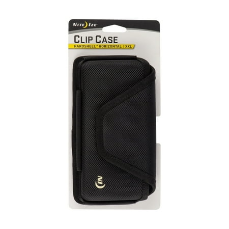 Nite Ize Clip Case Hardshell Horizontal Universal Rugged Holster XX-Large Black