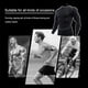 thumbnail image 5 of Guardurnaity Ropa interior térmica para hombre, medias de secado rápido, capas base para esquiar en invierno, ropa deportiva de manga larga para Type2 NO2, 5 of 6