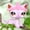 #933, variant on Minilpsshop Mini Pet Purple Shorthair Cat #933 with Crown Accessory,Star Eyes