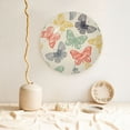 thumbnail image 5 of Kdxio Butterfly Bone China Decorative Plate Ceramic Decorative Plate for Home Office Wall Stand Decorative Plates for Home Bedroom-10in, 5 of 6