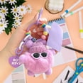thumbnail image 5 of JoyMoreHome Fluffy Doll Keychain, Soft Fur Ball Puff for Stylish Fluff Ball Keychain, 5 of 7