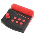 thumbnail image 4 of Joystick de juego de arcade Plug and Play Fight Stick Controller con función Burst para Switch para Switch Lite Negro Rojo, 4 of 15