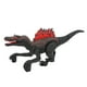 thumbnail image 2 of Juguete de dinosaurio de control remoto Realista 2.4G Control remoto eléctrico Simulación Spinosaurus Modelo de juguete para niños Niños Niñas Negro Doble batería, 2 of 12