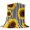 Yellow Black, variant on Throw Blanket Summer Coastal Nautical Lighthouse,Warm Soft Lightweight Flannel Fleece Blankets Ocean Beach Theme,Microfiber Throws for Bed Sofa Couch Camping All Seasons Use 30x40In
