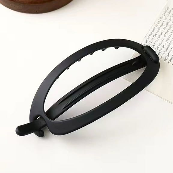 Hair Clips for Women and Girls - No Metal Non- Tortoise Hair Barrettes for Stylish Hairstyles and Secure Hold