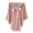 Pink, variant on Cethrio Girls Flannel Bathrobes, Warm Lightweight Soft Comfy Sleepwear Robes Pink Size 1-8T