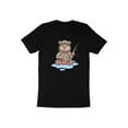 thumbnail image 4 of Funny Fishing Bear Fisher Fisherman Fish Gift Men Women Kids T-Shirt Fishing Lover Cute Bear Birthday Holiday Presents Men Women Tshirt, 4 of 10