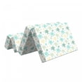 thumbnail image 2 of Turtles Foldable Mattress, Repeating Animals Print, 74.8" x 39.4", Seafoam and Grey Yellow, by Ambesonne, 2 of 6