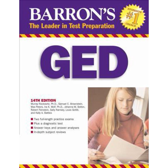 Pre-Owned Barron's GED (Barron's How to Prepare for the Ged High School Equivalency Exam (Book Only)) (Paperback) 0764136410 9780764136412