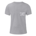thumbnail image 5 of Mens T Shirts Casual Quarter Sleeve Big and Tall Summer Casual Tennis T Shirts Slim Fit Gradient Crew Neck Casual Summer Outdoor Basic Tee Tops, 5 of 6