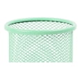 thumbnail image 4 of Organizador Prichos Cilíndrico Para Lápices Malla Metal Verde, 4 of 4