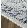 thumbnail image 3 of Totti Capricorn 2' x 8' Rectangular Polypropylene Oriental Rug in Navy/Cream, 3 of 3