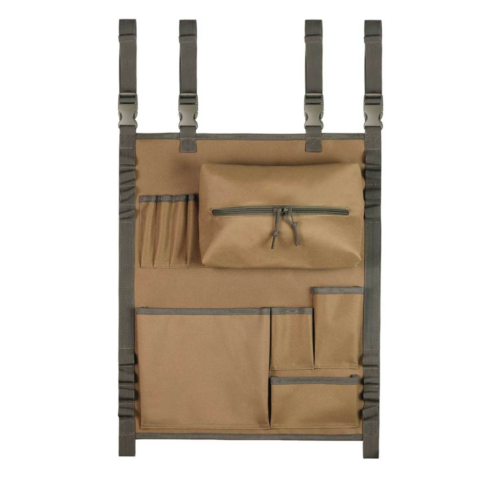 Camping Utensil OrganizerCamping Cutlery Hanging Bag with Multi