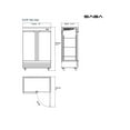 thumbnail image 7 of Heavy Duty Commercial 47 cu ft Solid Stainless Steel Reach-In Refrigerator (2 Door), 7 of 7