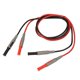 thumbnail image 2 of Línea De Prueba De Conector Tipo Banana De 4 Mm Con Tapa Protectora Estándar, Diseño Antideslizante, Cables De Silicona Flexibles, Cable Moldeado Por Inyección Para Multímetro, 2 of 7