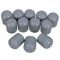 HEANUJJ 12Pcs Chair Leg Floor Protectors Rubber Caps Covers for Wood Tile Hard Floors