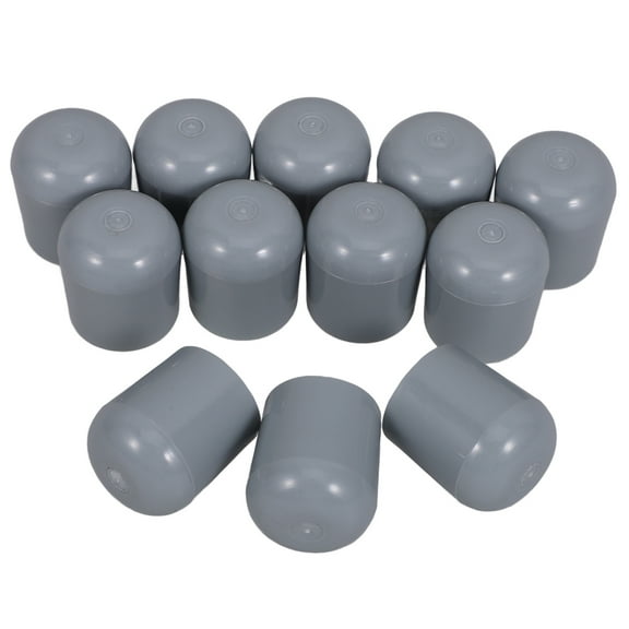 HEANUJJ 12Pcs Chair Leg Floor Protectors Rubber Caps Covers for Wood Tile Hard Floors